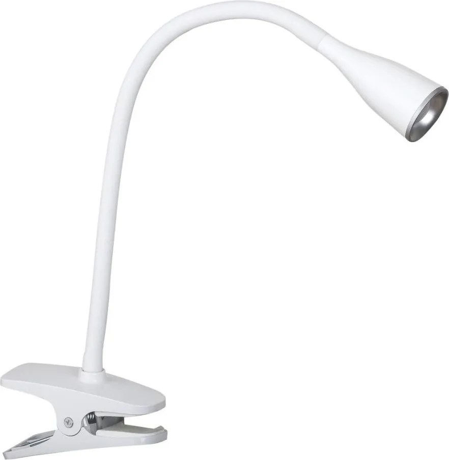 Rabalux 4196 - Lampa biurkowa LED z klipsem JEFF LED/4,5W/230V biała