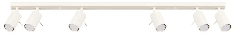 Kremowa lampa sufitowa 6x117 cm Etna – Nice Lamps