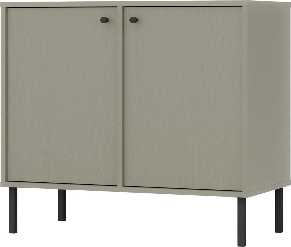 Komoda TORINO 84 cm do Salonu Sypialni Odcienie zieleni