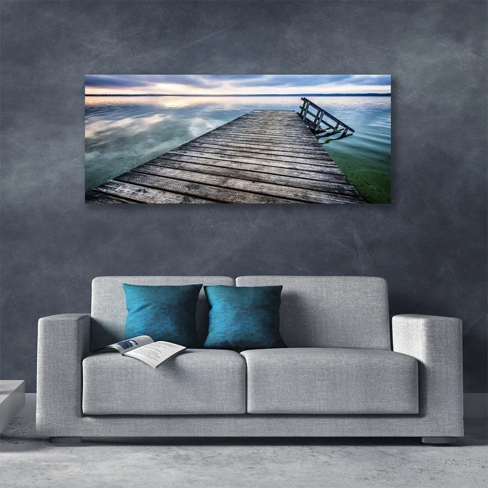 Obraz na płótnie Most nad Przepaścią