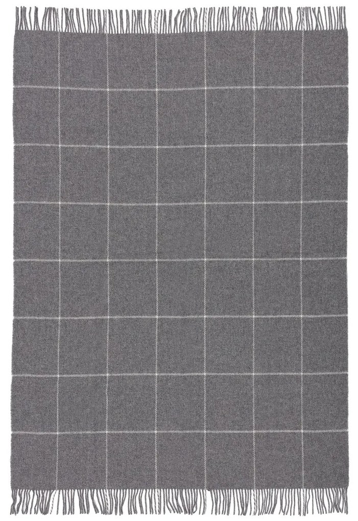 Pled Zelandia 140x200cm check grey