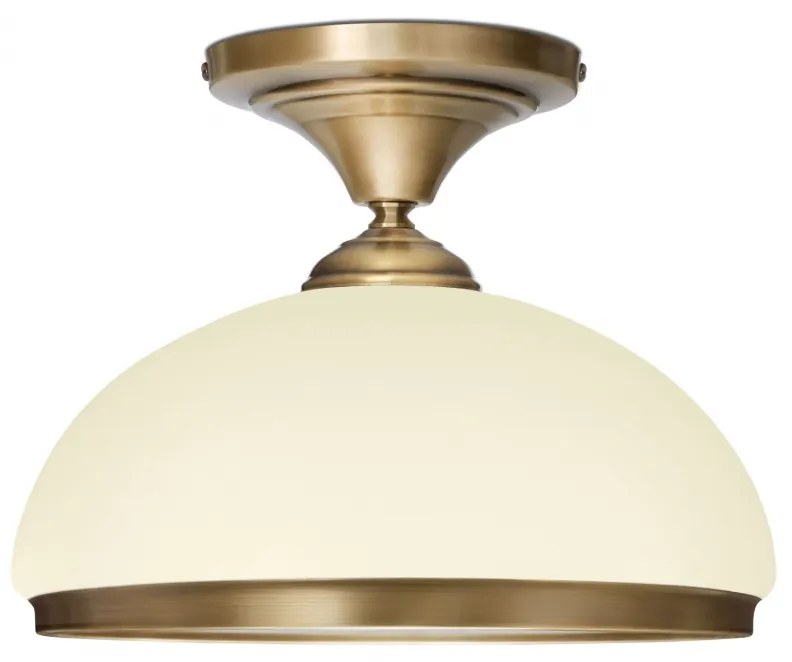 Złota lampa z kloszem amplą YR-PL1GE30