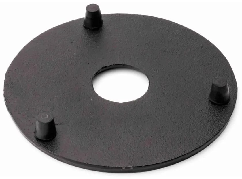 Czarna żeliwna podstawka pod czajnik Bredemeijer Jing, ⌀ 13,4 cm