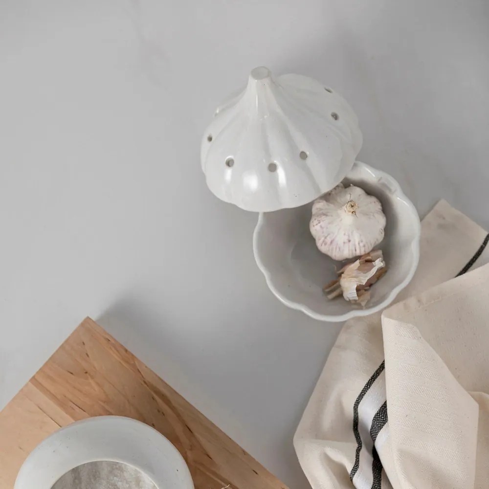 Kamionkowy pojemnik na cebulę i czosnek Fattoria – Casafina