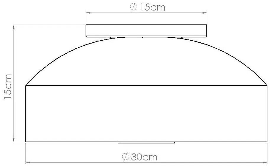 Zielona lampa sufitowa Blacko – Sollux