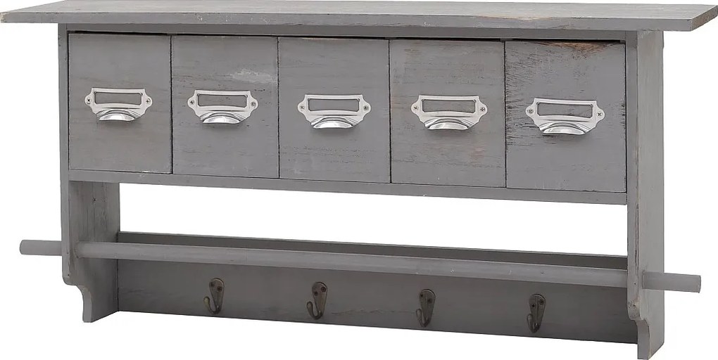 Szatnia MCW-C49,  shabby look, szary