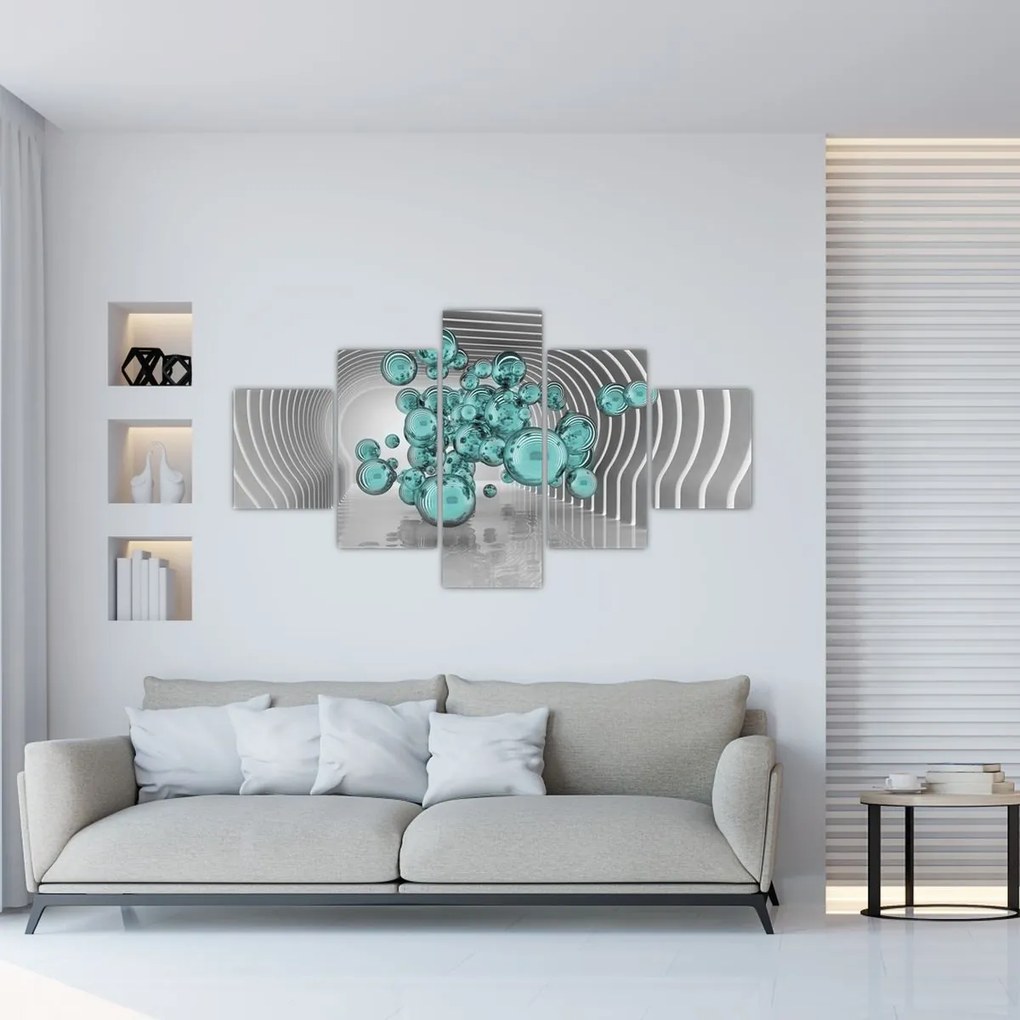 Obraz - Bąbelki (125x70 cm)