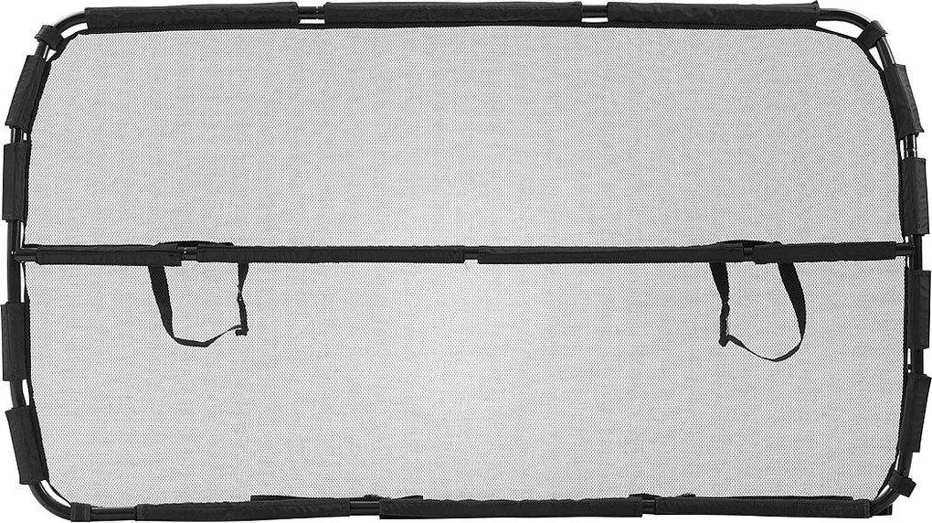 Regulowany Pałąk Bezpieczeństwa dla Psów SucceBuy Bramka Zabezpieczająca dla Psa 142.2 cm Szerokości - Montaż na Przednim Siedzeniu - Przegroda Samochodowa w SUV-ie