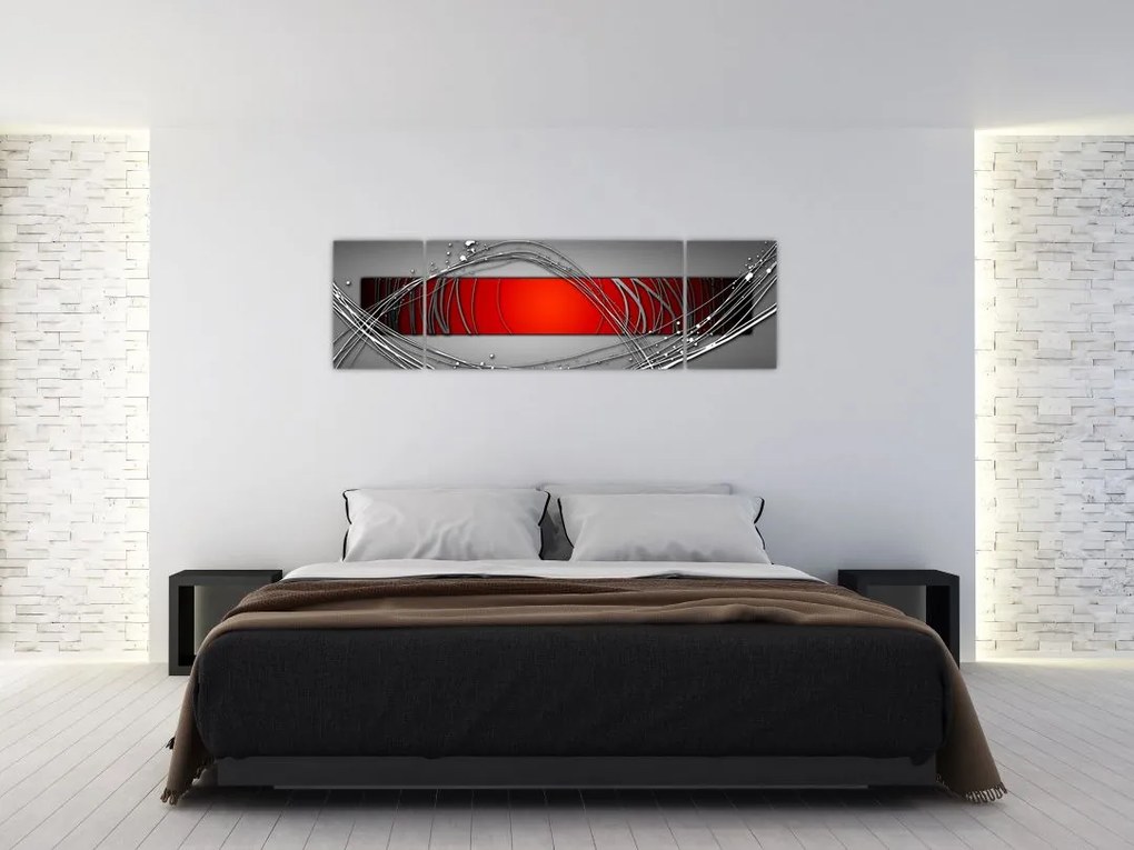Abstrakcyjny obraz (170x50 cm)
