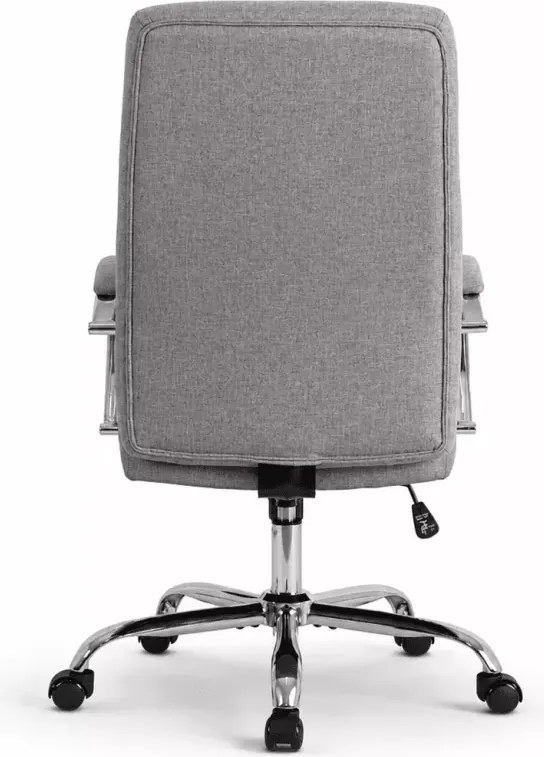Fotel obrotowy Lezuma szary – nowoczesny, ergonomiczny fotel biurowy