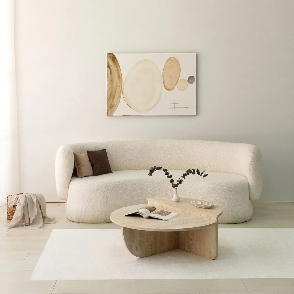 Stolik konferencyjny Podium Travertine