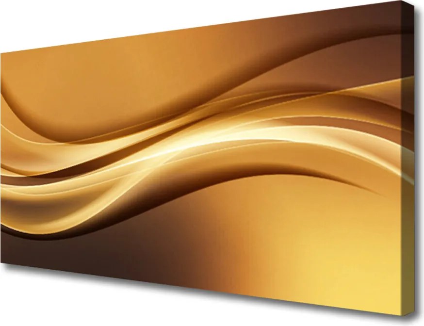 Obraz canvas Dynamiczne Fale Koloru