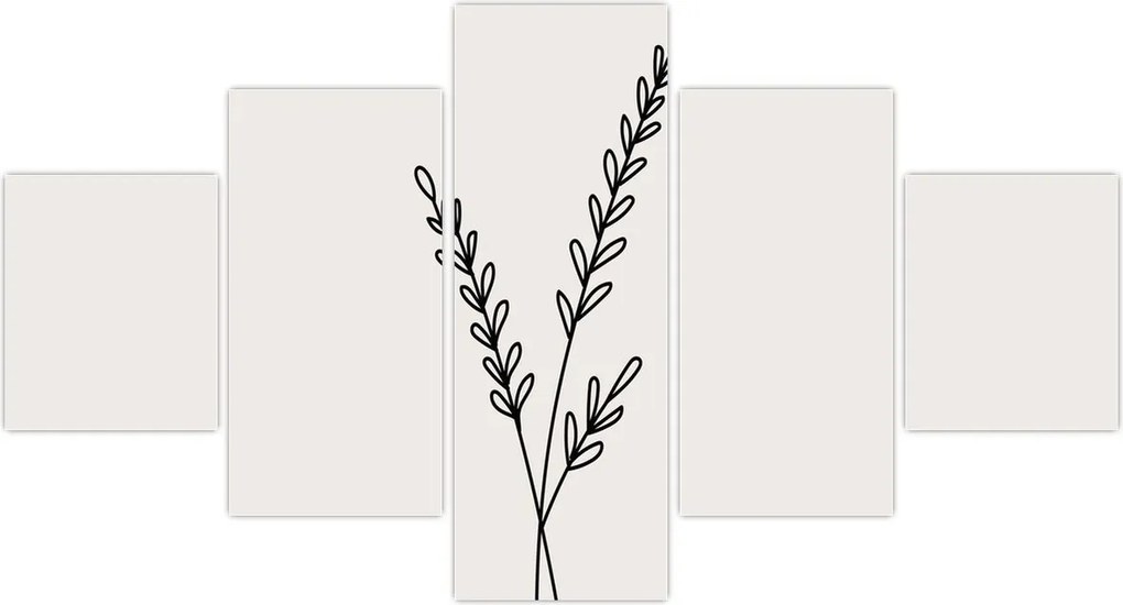Obraz - Meadow Flower N⁰2 (125x70 cm)
