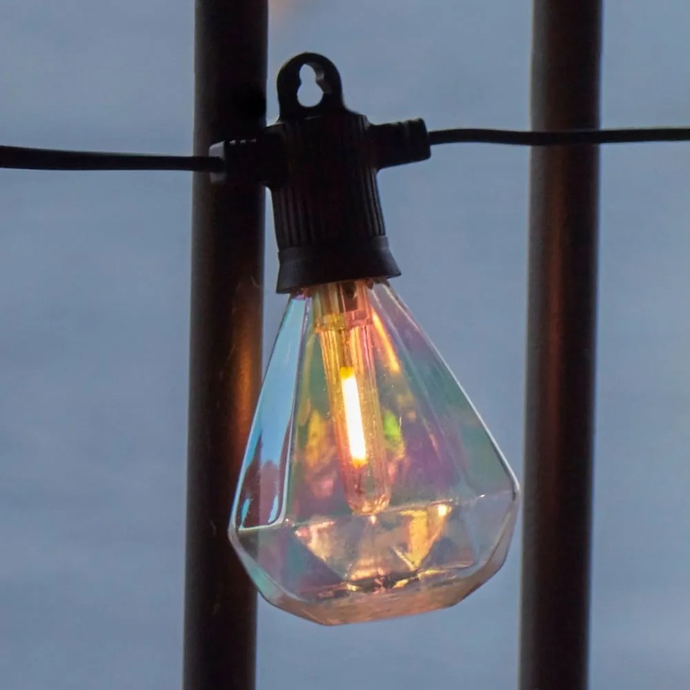 Girlanda świetlna liczba żarówek 10 szt. do kontaktu/solarna długość 300 cm Marcus – Sirius