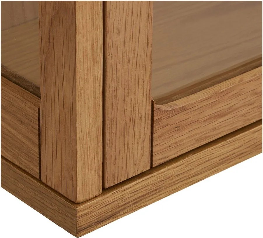 Witryna wisząca w naturalnym kolorze 40x60x20 cm Zamora – House Nordic