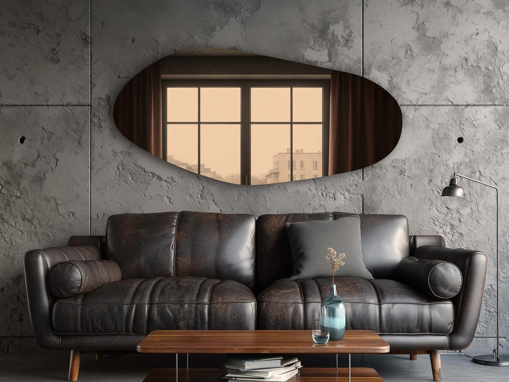 Lustro brązowe Base B29 110×54