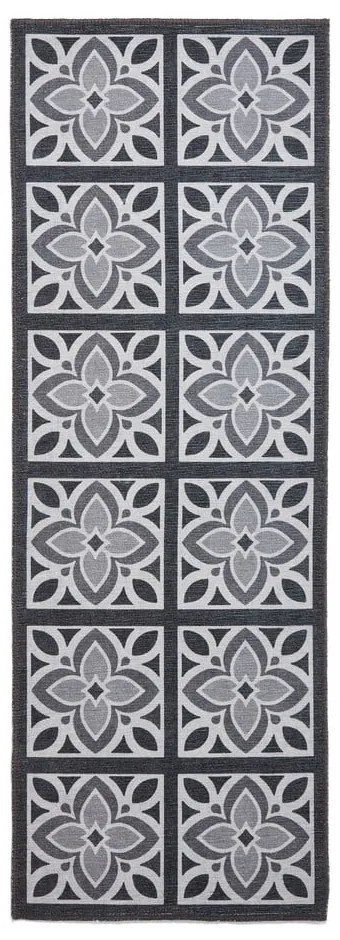 Ciemnoszary chodnik odpowiedni do prania 61x170 cm Victoria Grey – Think Rugs