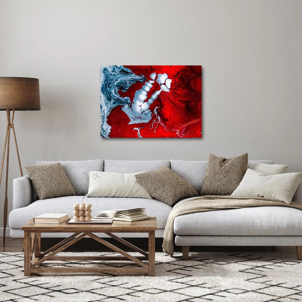 Obraz abstrakcyjnych plam (70x50 cm)