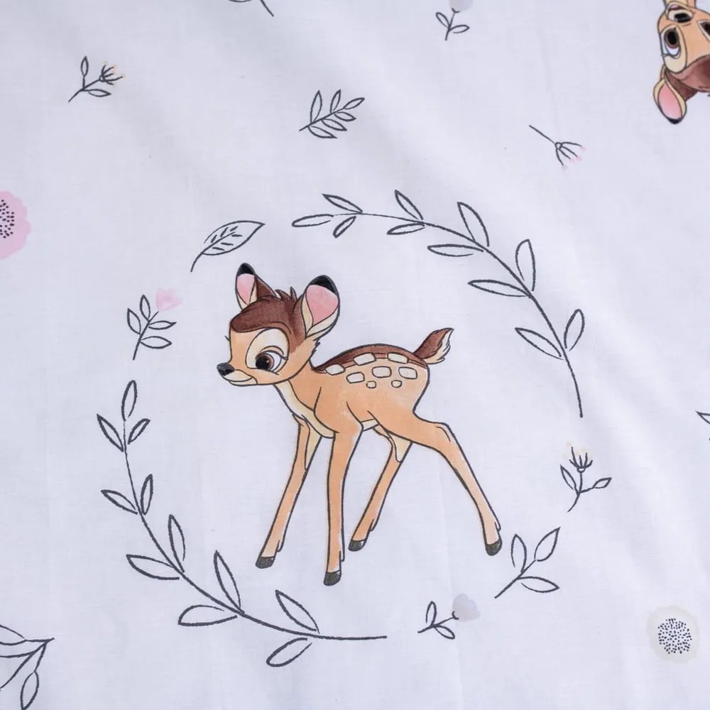 Bawełniana pościel dziecięca do łóżeczka 100x135 cm Bambi "Beige" – Jerry Fabrics