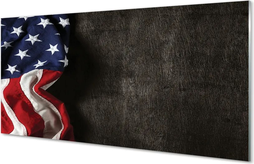 Szklany Panel Amerykański Sztandar Państwowy