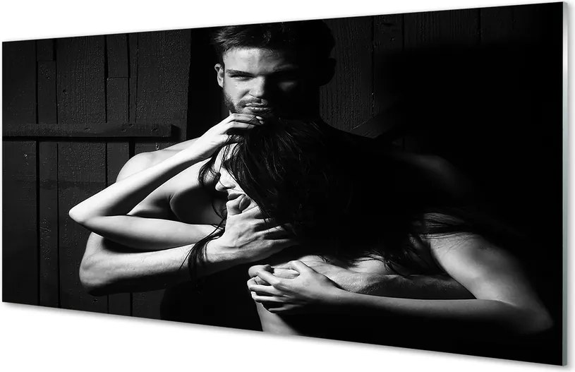 Panel szklany do Kuchni Romantyczna Para