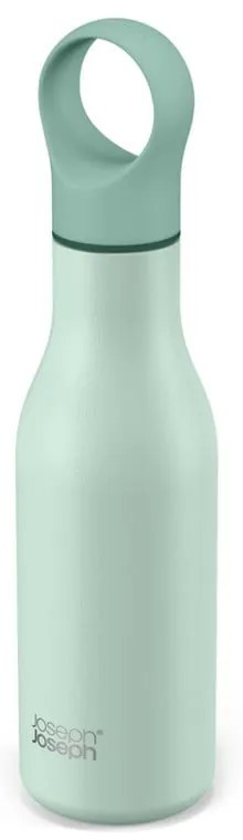 Miętowa podróżna butelka ze stali nierdzewnej 500 ml Loop – Joseph Joseph