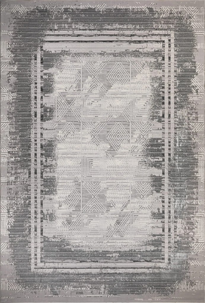 Dywan vintage Beyond szary 160 cm x 220 cm