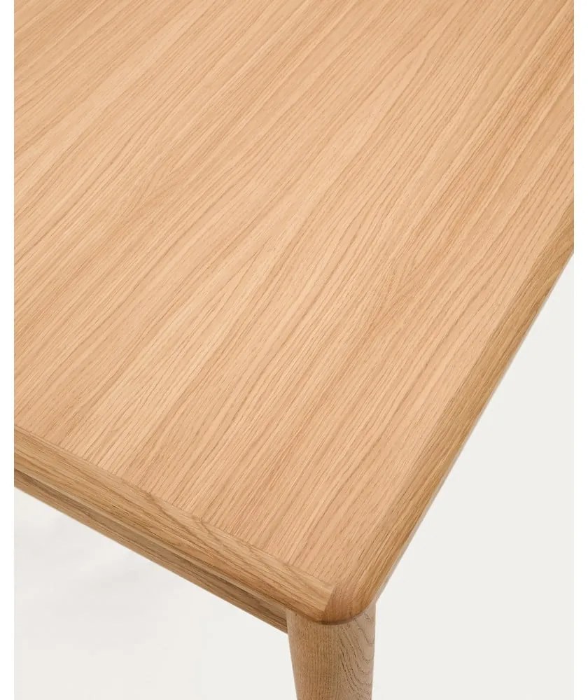 Rozkładany stół z dodatkowym blatem w dekorze dębu 90x200 cm Lenon – Kave Home