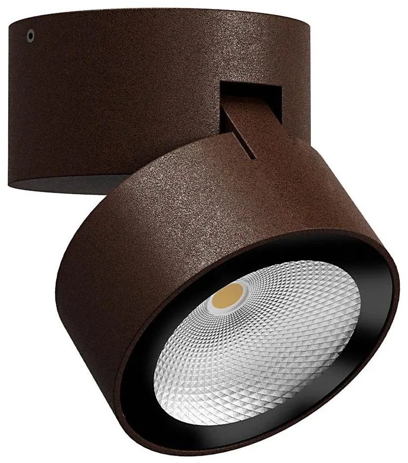 Redo 90628 - Zewnętrzny reflektor punktowy SHAFT LED/13W/230V IP65, brązowy