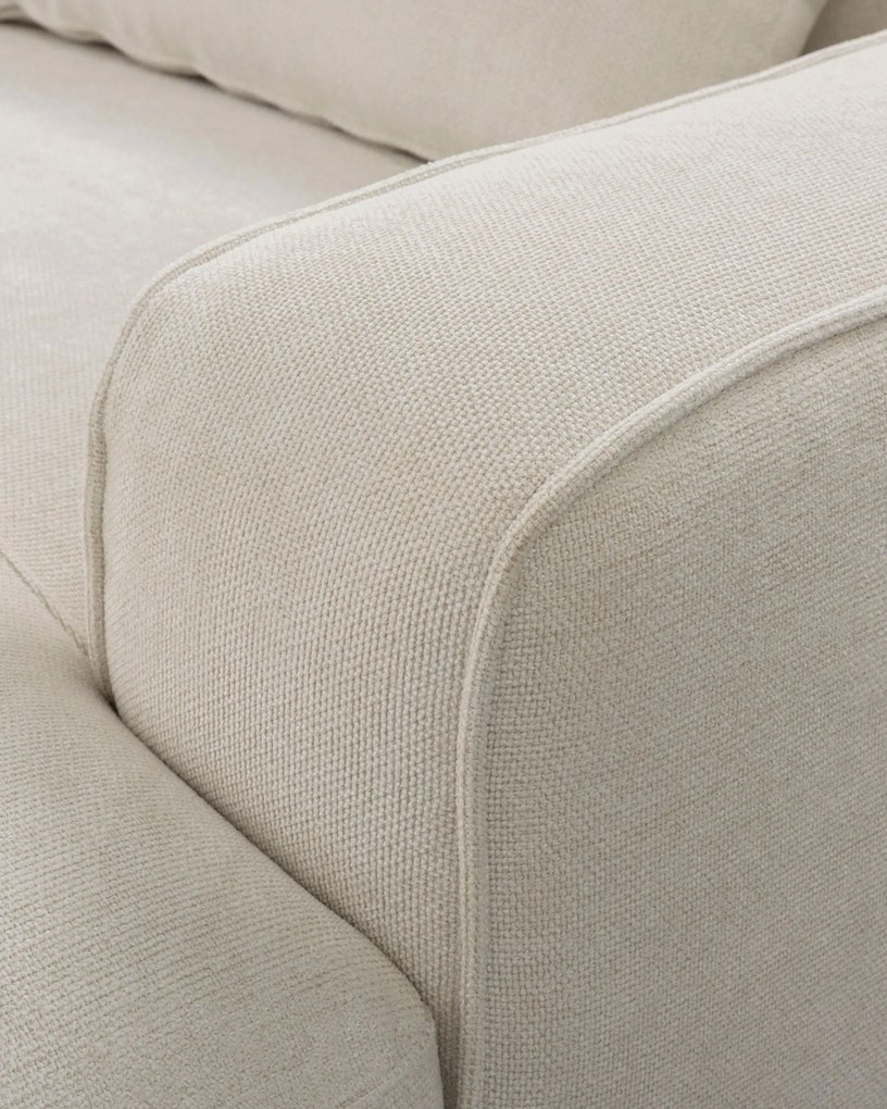 Sofa Silkeborg crème white prawa
