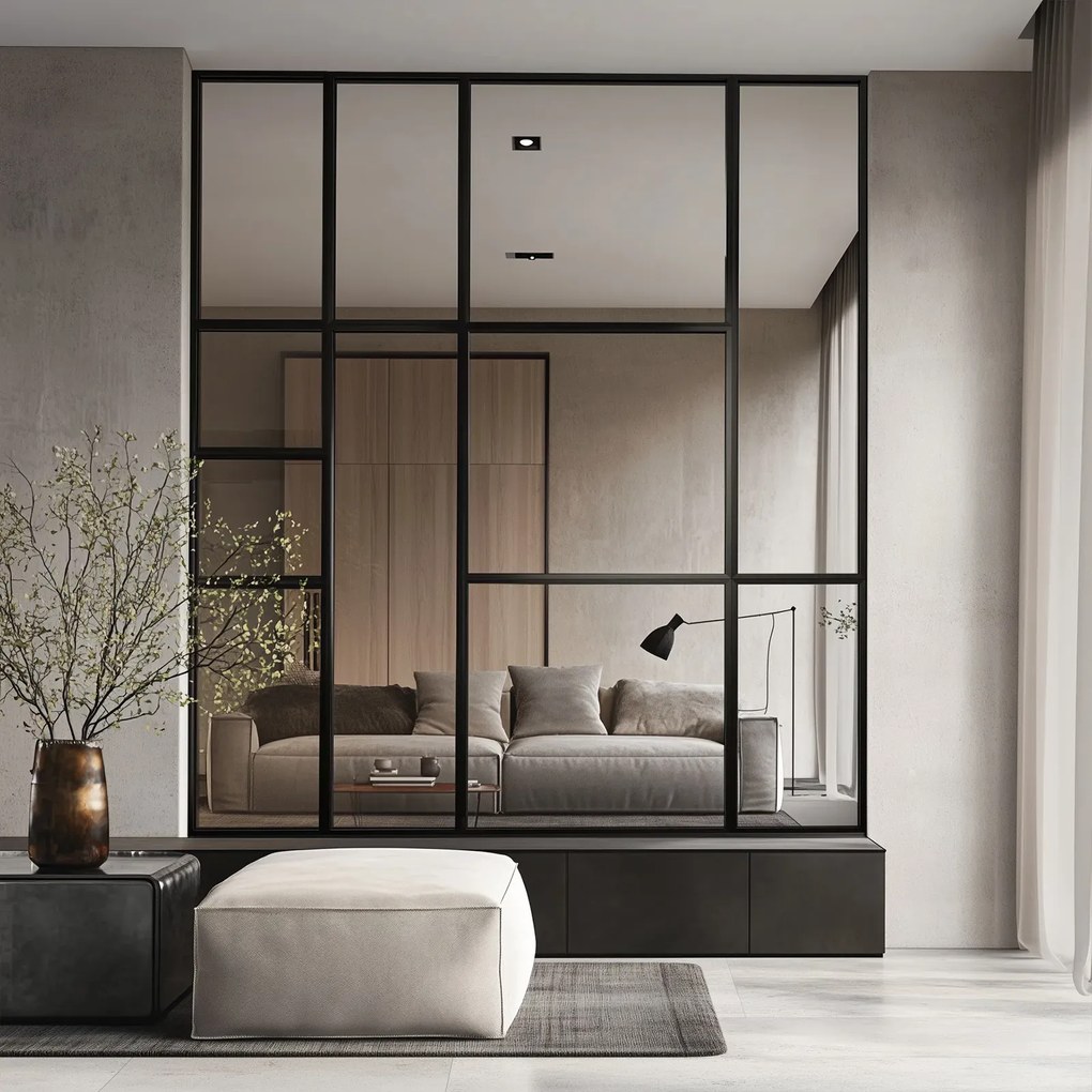 Dekoracyjny komplet paneli lustrzanych 210x245 cm F2-T44