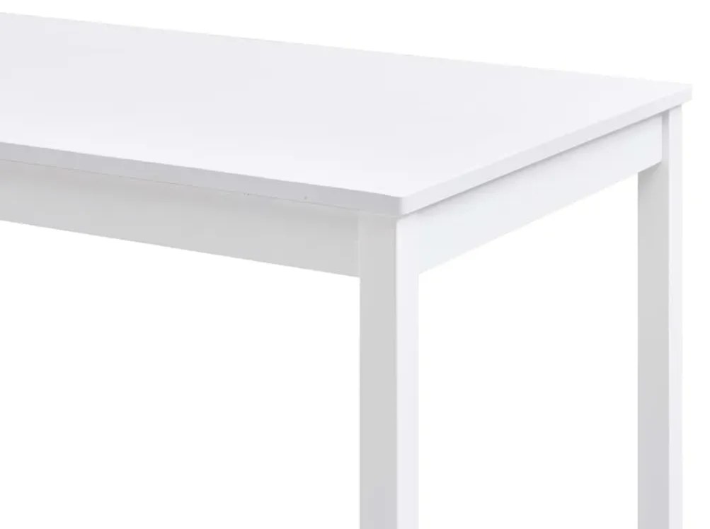 Biały stół minimalistyczny jadalniany - Jedris 2X