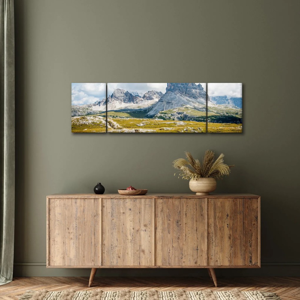 Obraz - Włoskie Dolomity (170x50 cm)