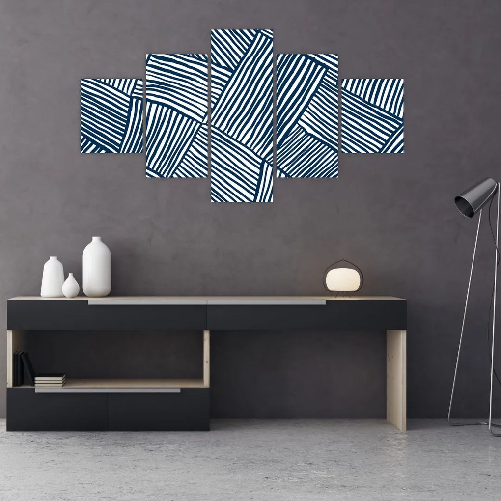 Obraz - linia 3D (125x70 cm)