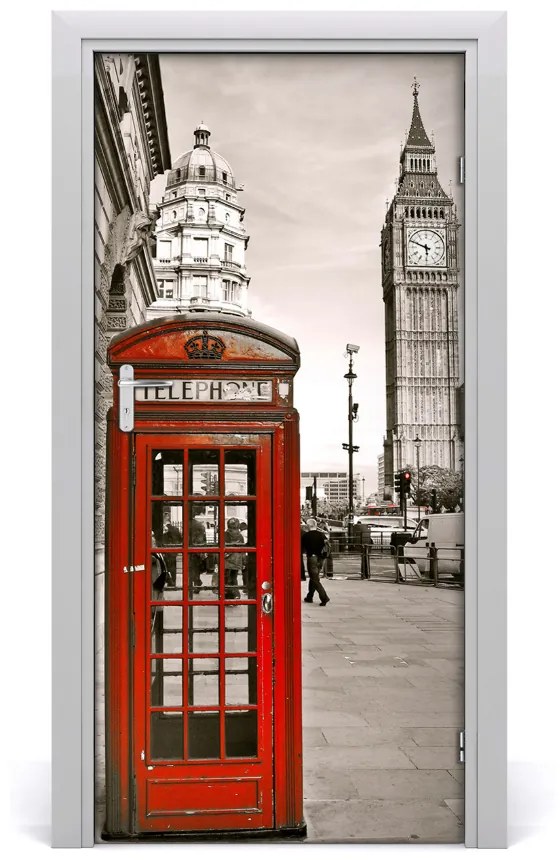 Fototapeta samoprzylepna na drzwi Vintage Big Ben