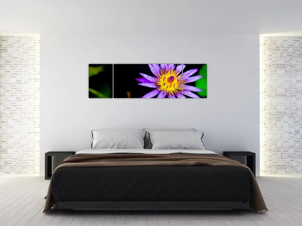 Obraz kwiatu (170x50 cm)