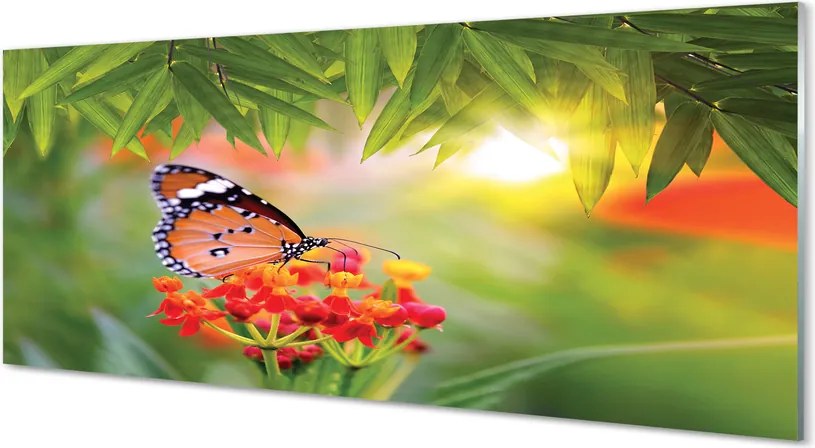 Panel nad Blat Kuchenny Motyl wśród Polnych Kwiatów