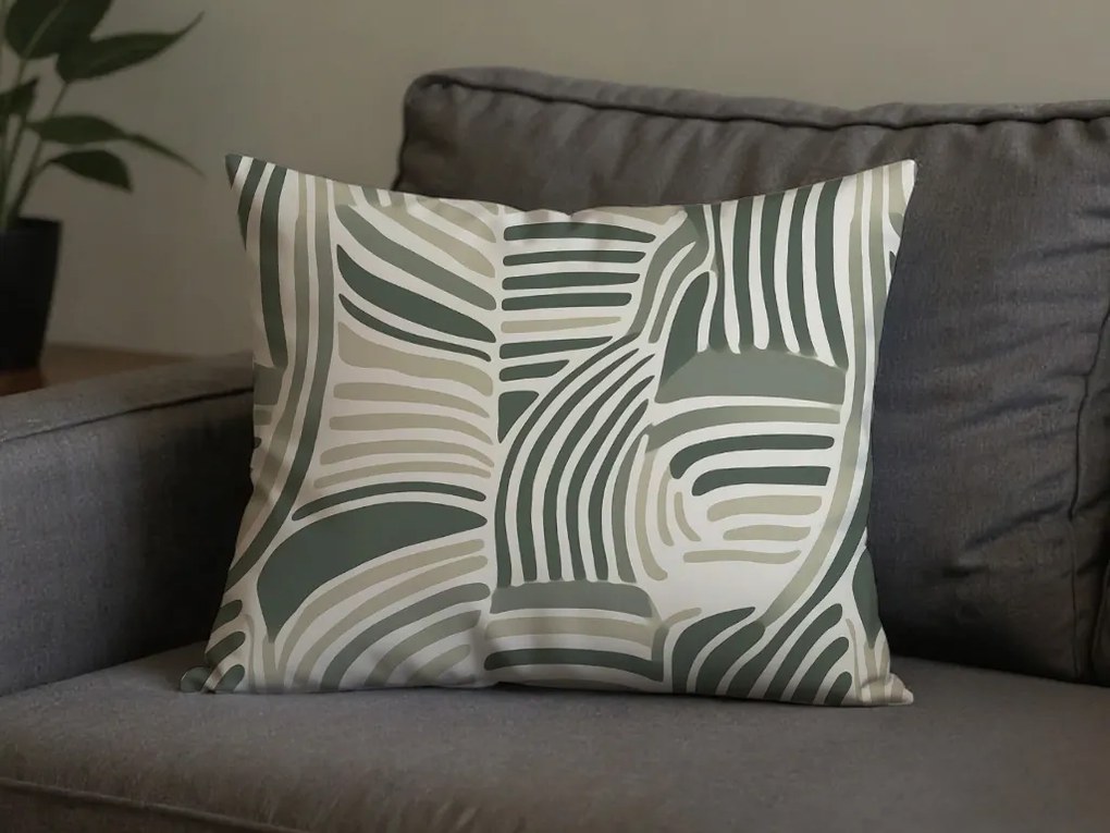 Bawełniana poszewka na poduszkę ZENVIA POLY 50x70 cm, kolorowa