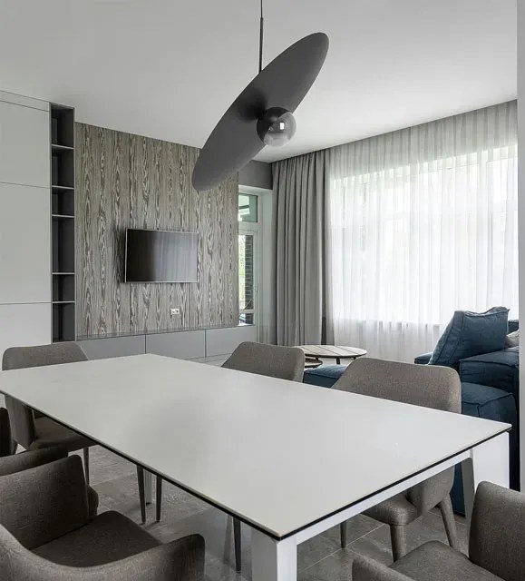 Industrialna lampa nad stół z ruchomym kloszem - 7X A701 M9-D12