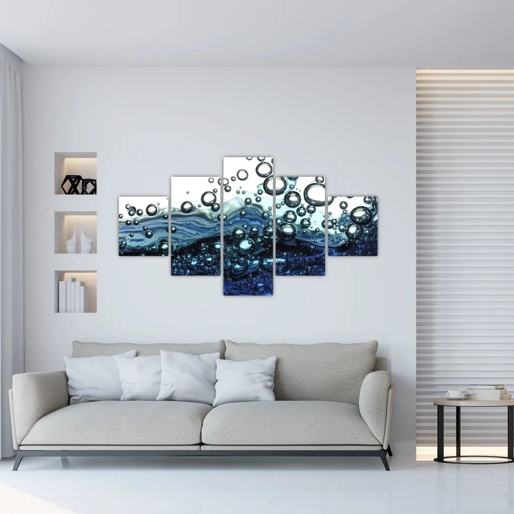Obraz bąbelków (125x70 cm)
