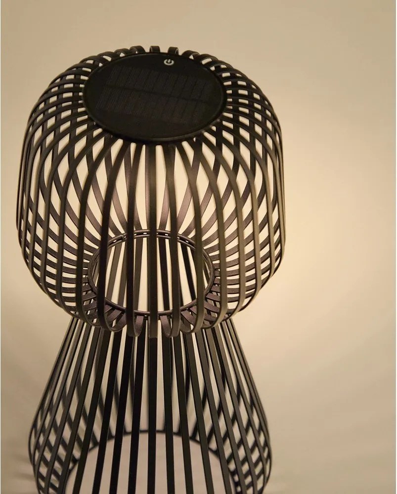 Lampa zewnętrzna stołowa LED ze ściemniaczem solarna (wysokość 42 cm) Reiba – Kave Home
