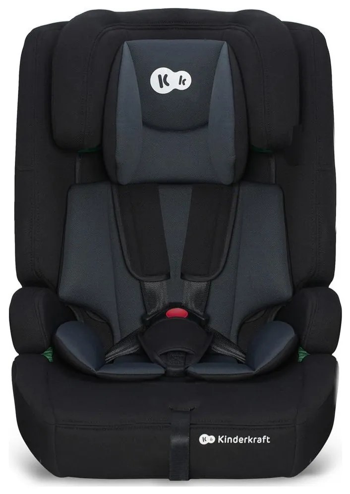 KINDERKRAFT - Fotelik samochodowy SAFETY FIX 2 i-Rozmiar (76-150 cm) czarny
