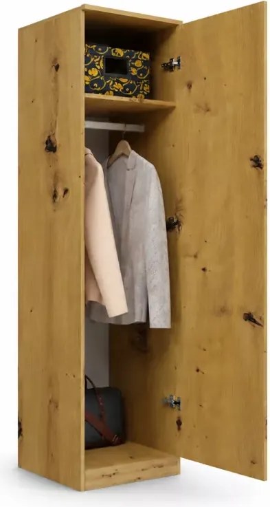 Jednodrzwiowa szafa Sandra 50 cm