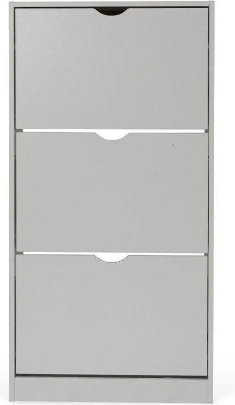 Szara uchylna szafka na buty 60x118x24 cm Stelo – Bonami Essentials