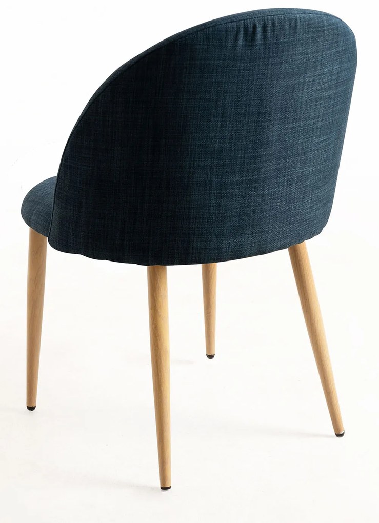 Pakiet 4 krzese z tkaniny Vint