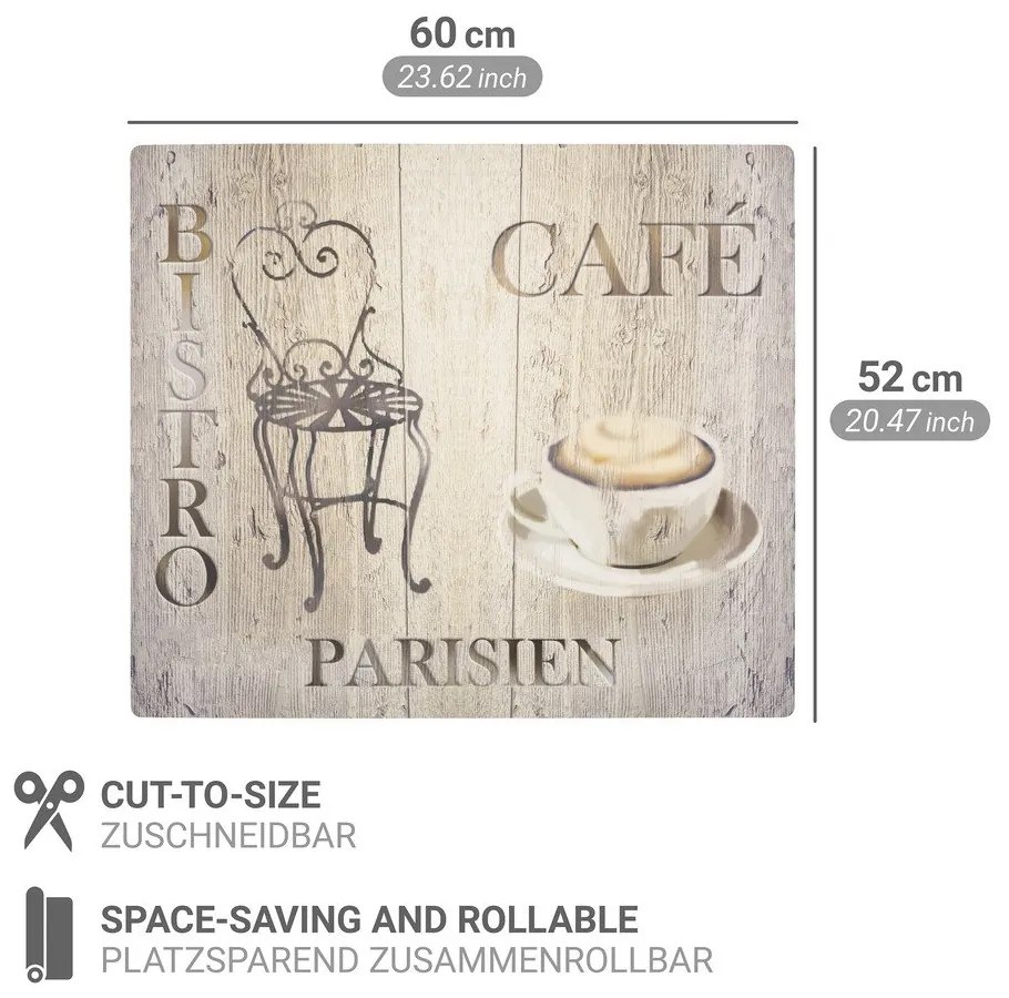Płyta ochronna na kuchenkę z PVC 60x52 cm Bistro – Wenko
