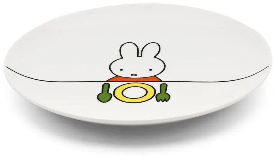 Porcelanowy zestaw naczyń dla dzieci 6 szt. Miffy – Zilverstad