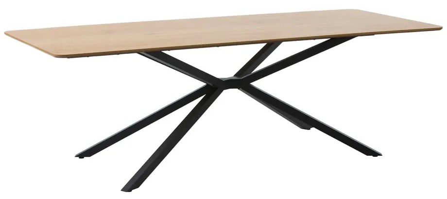 Stół z blatem w dekorze dębu 100x200 cm Cesura – Unique Furniture
