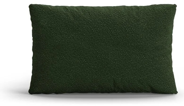 Zielona poduszka na sofę z materiału bouclé Poppy – Micadoni