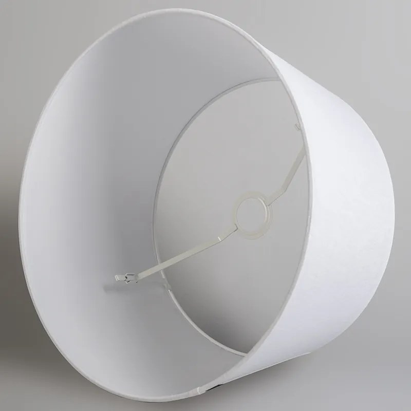 Nowoczesna lampa wisząca z kloszem 45 cm Biała - Combi 1